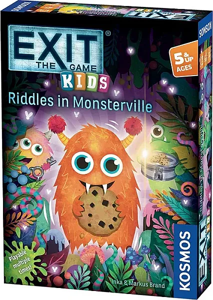 EXIT THE GAME: KIDS - RIDDLES IN MONSTERVILLE - EN